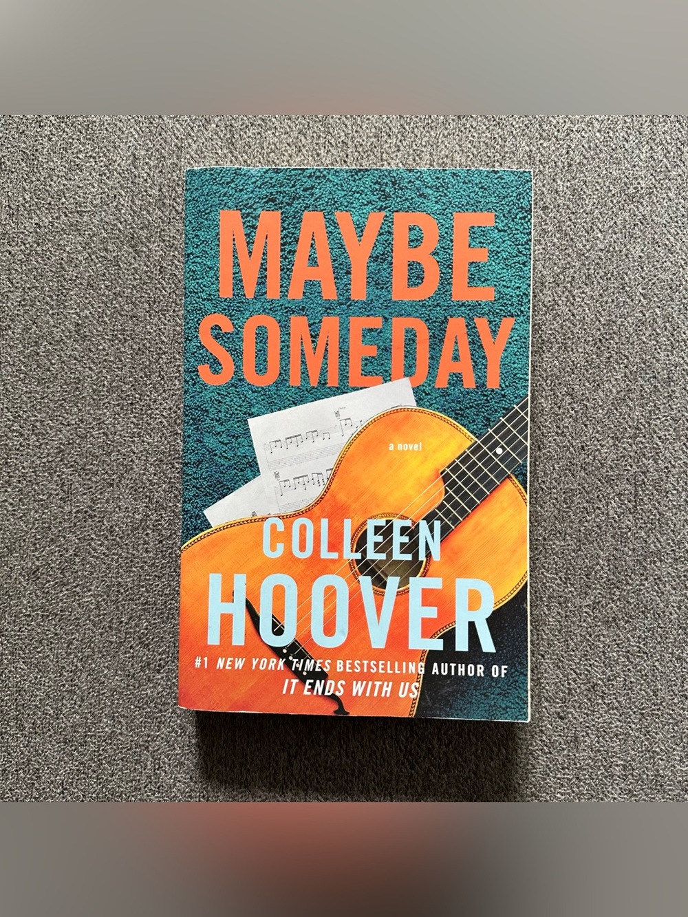 Colleen Hoover Maybe Someday Paperback Book